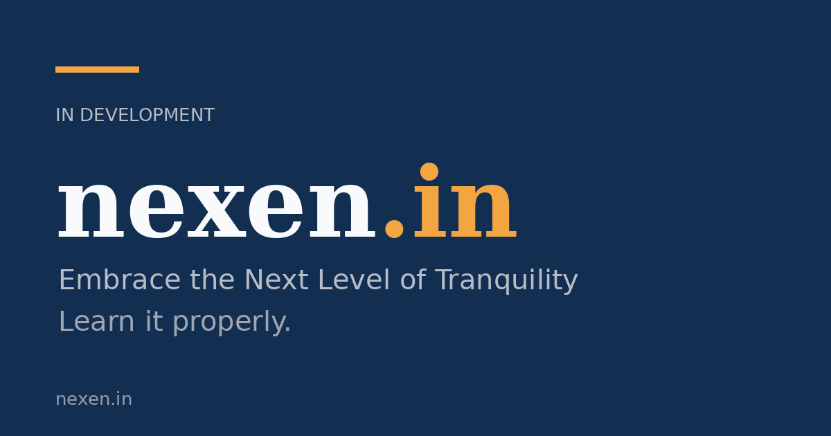 Link preview image for nexen.in